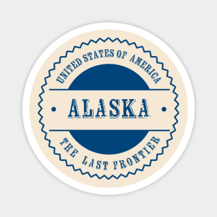 Alaska State All Design for Patriots Magnet